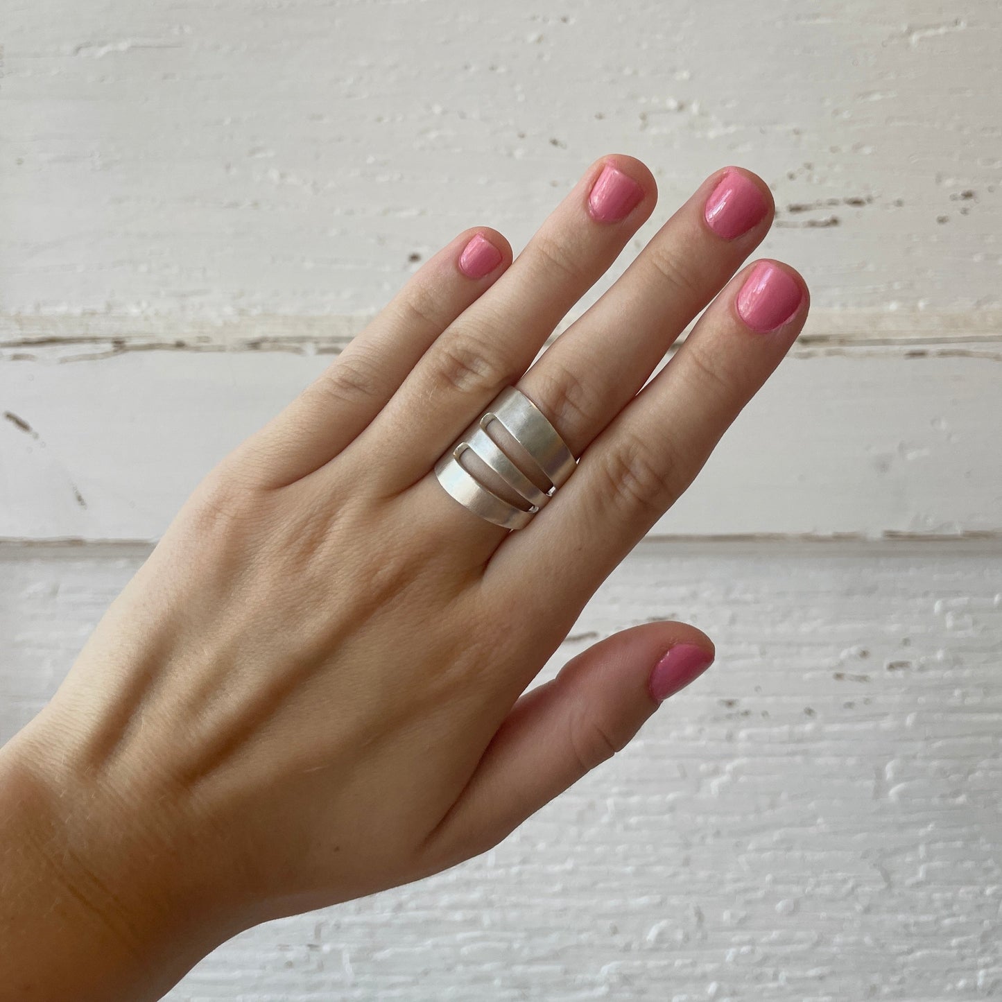 Size 7 Silver Plated Ring