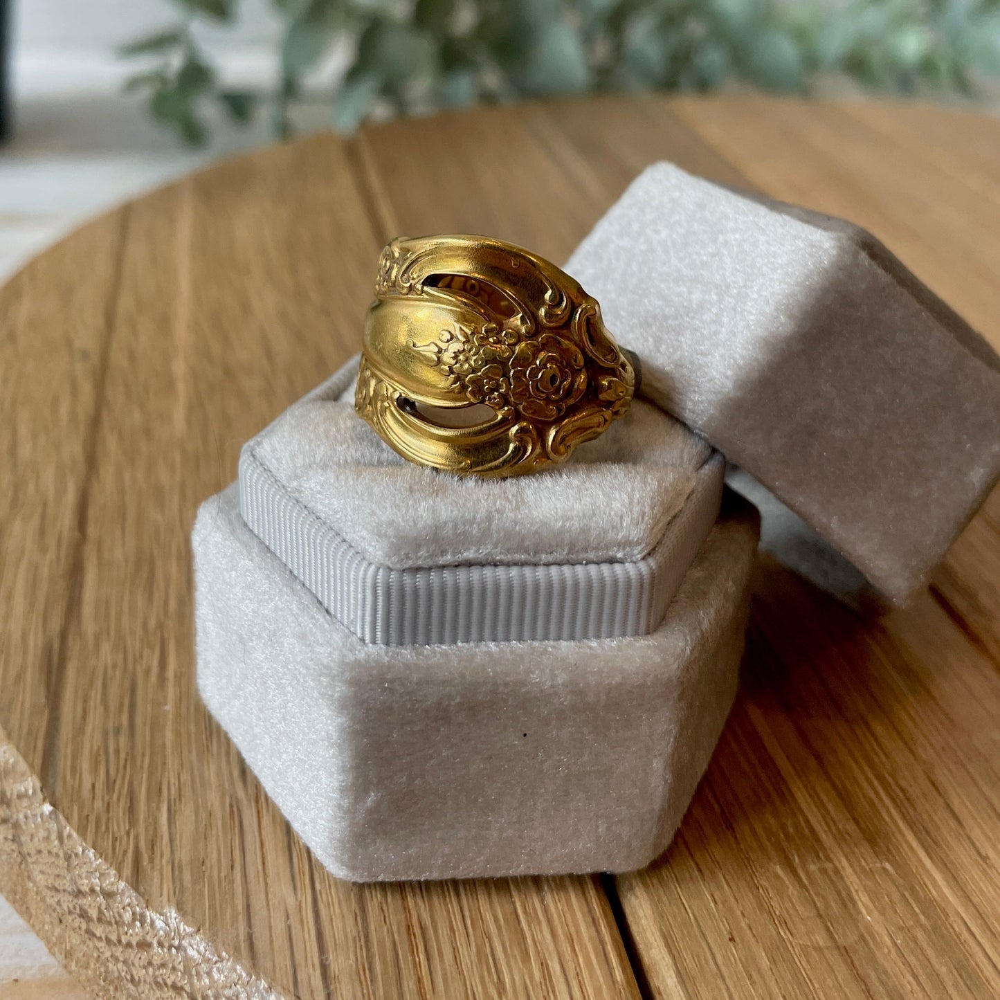 Size 7.5 Gold Ring