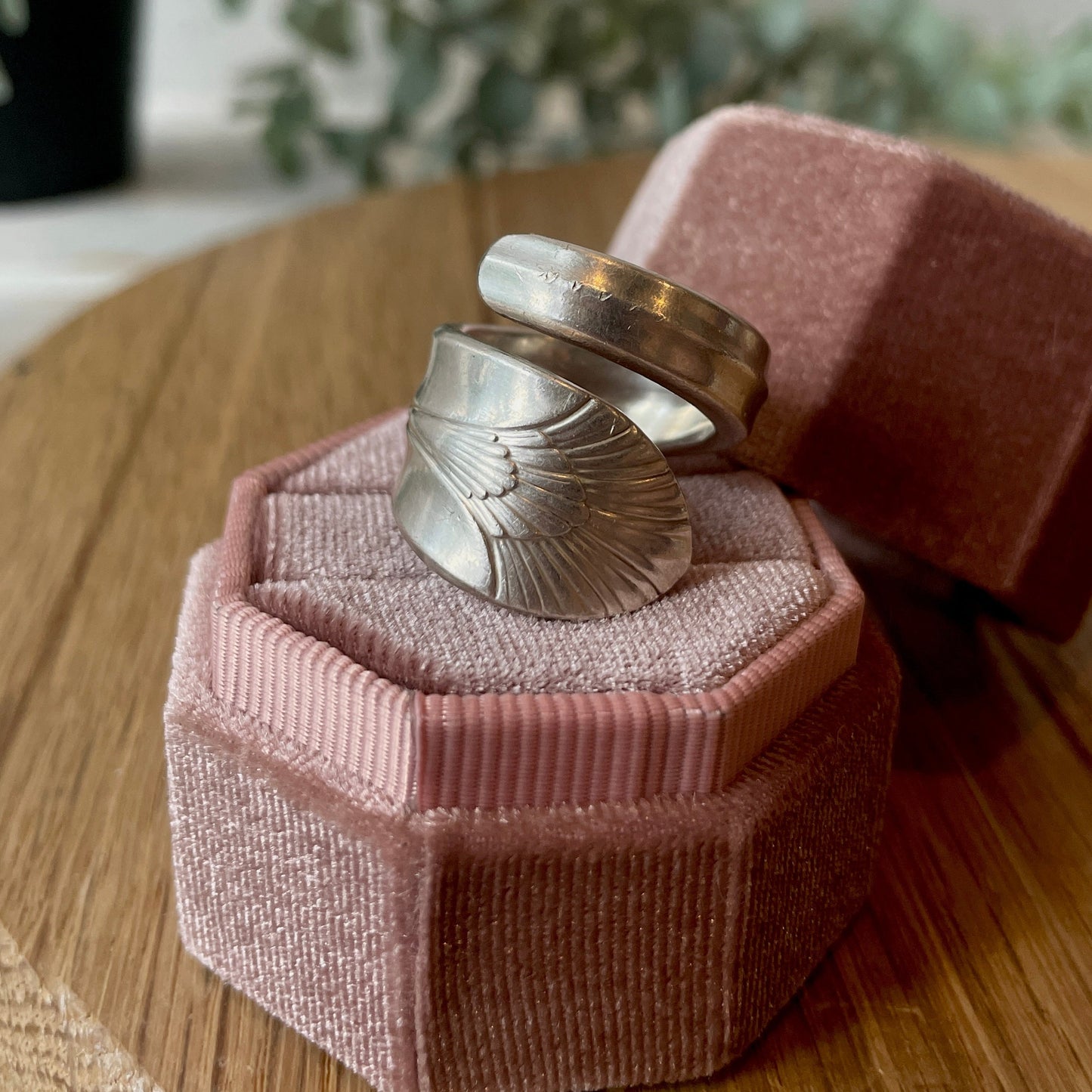 Size 8 Silver Plated Ring