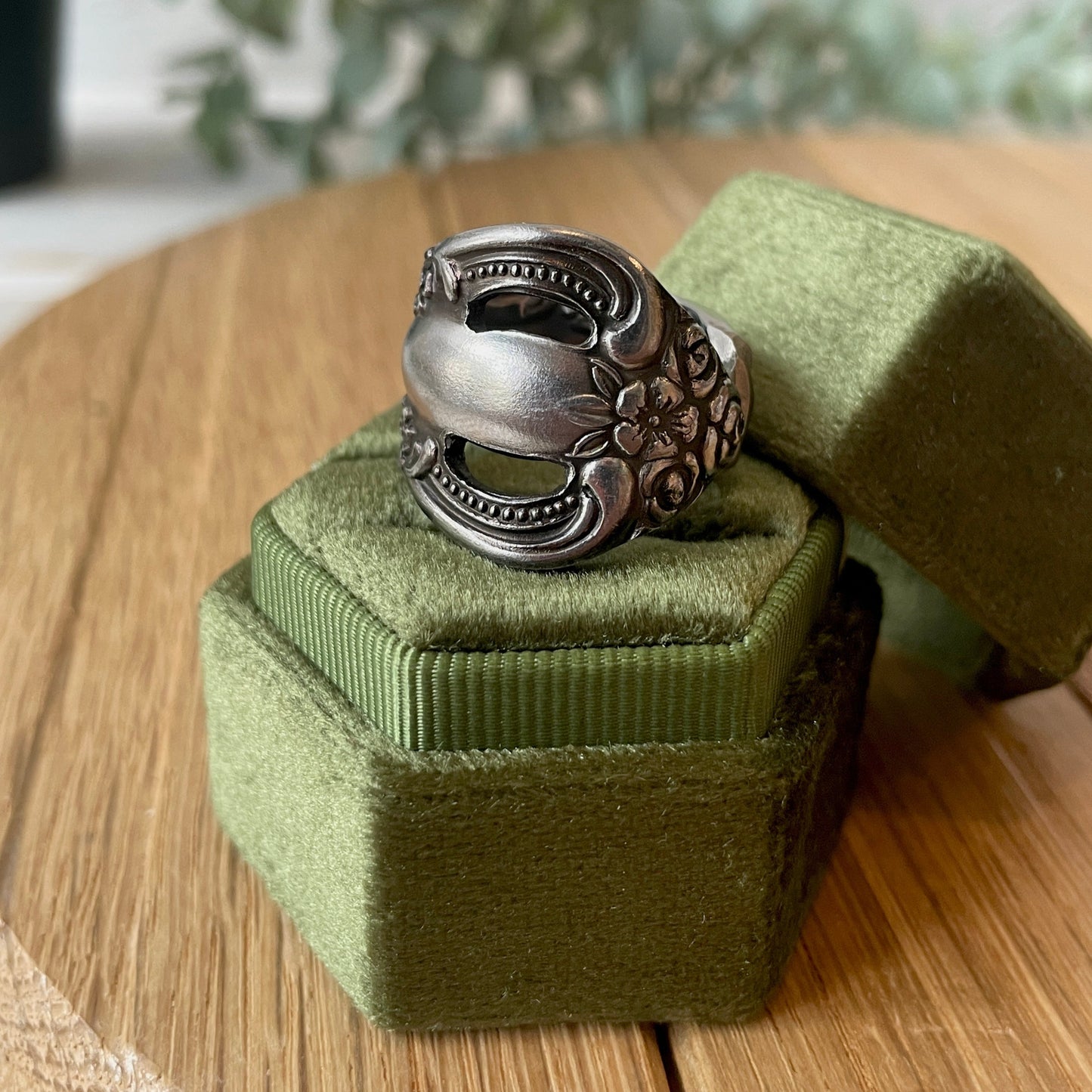 Size 7.5 Stainless Steel Ring