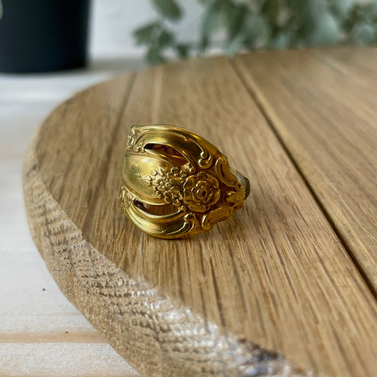 Size 7.5 Gold Ring