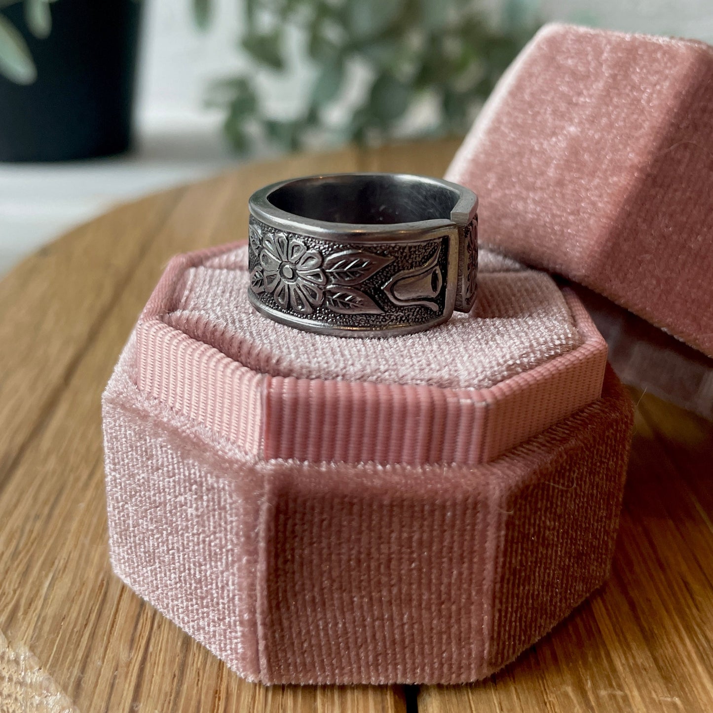 Size 7.5 Stainless Steel Ring
