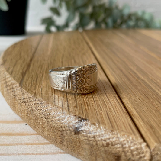 Size 7.5 Silver Plated Ring