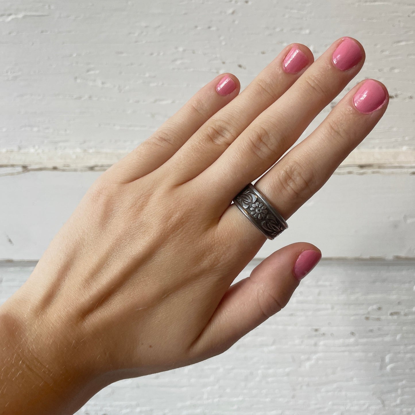 Size 8 Stainless Steel Ring