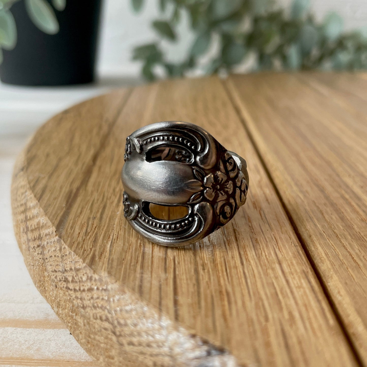 Size 7.5 Stainless Steel Ring