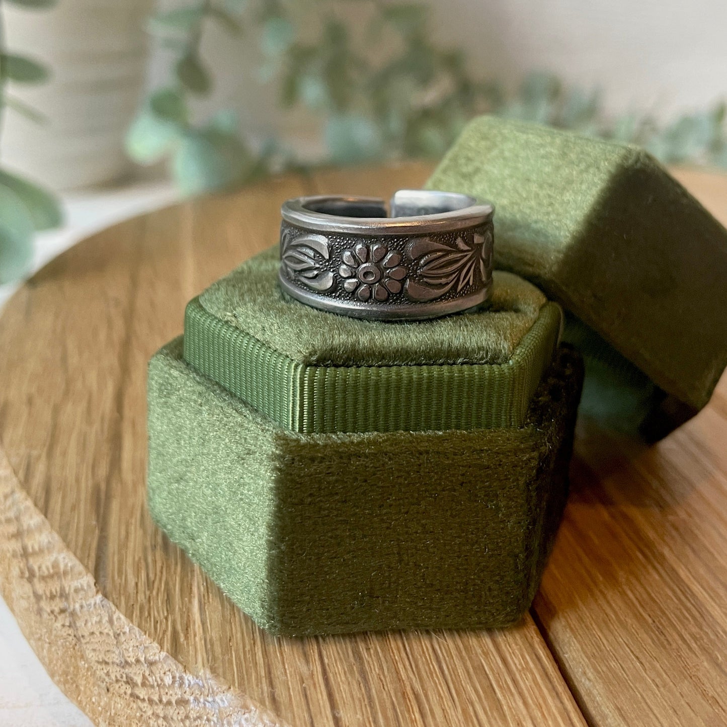 Size 8 Stainless Steel Ring