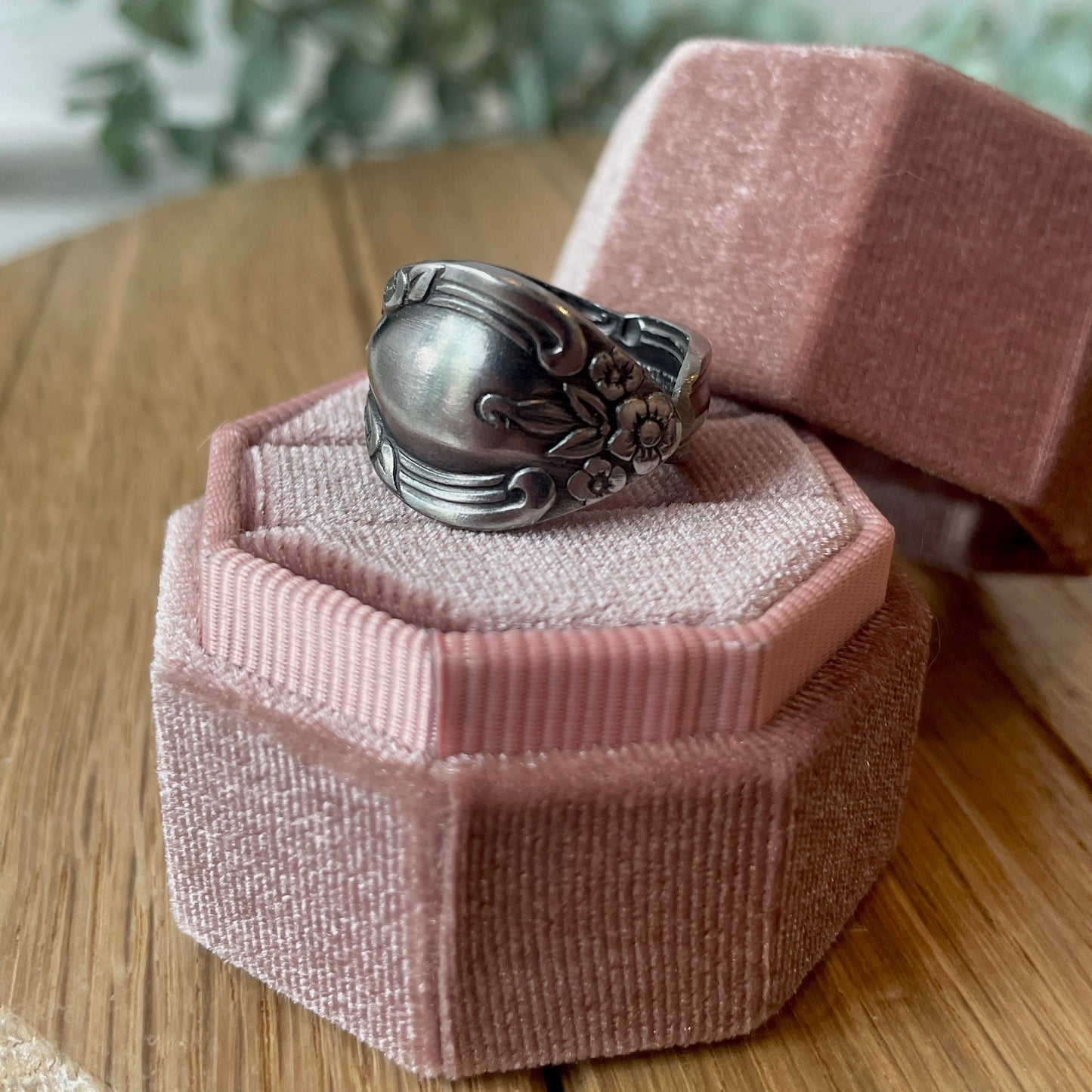 Size 7.5 Stainless Steel Ring