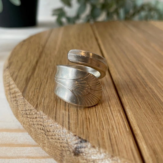 Size 8 Silver Plated Ring