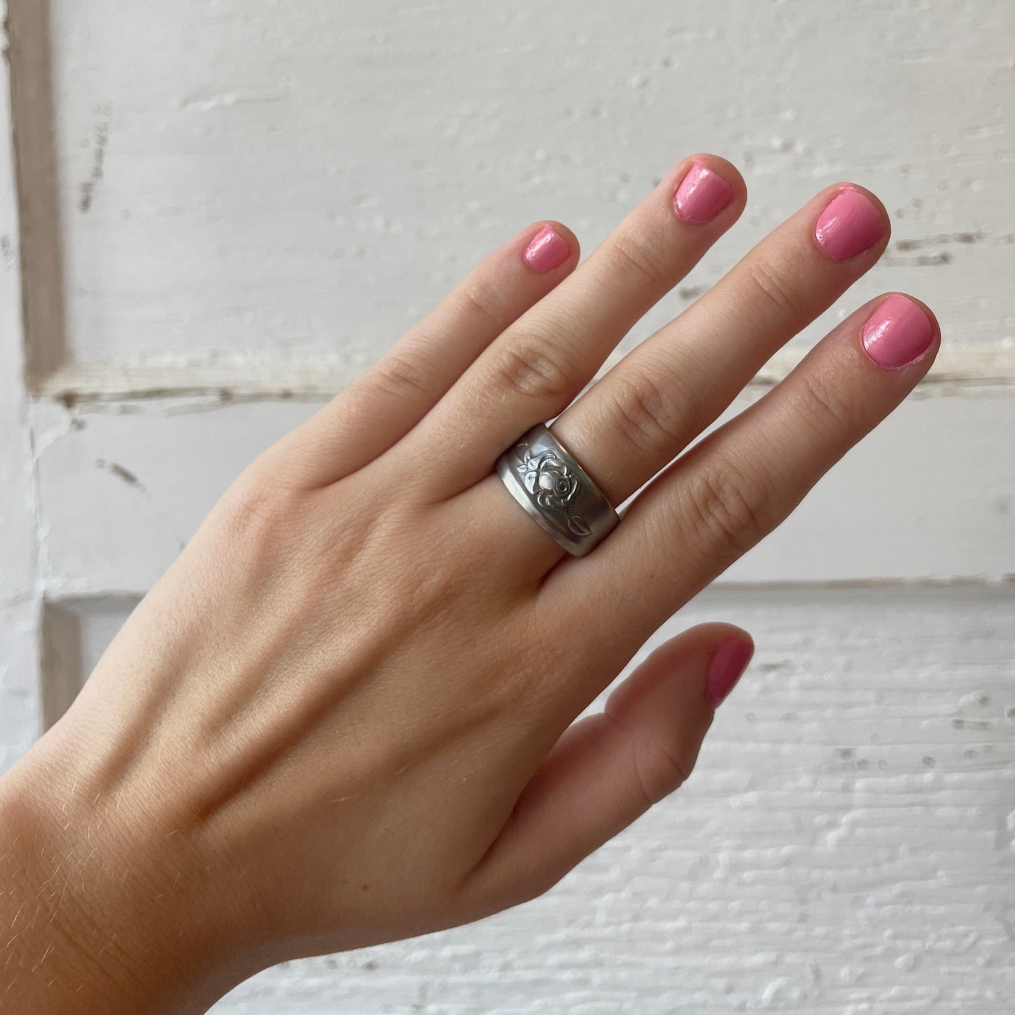 Size 7 Stainless Steel Ring
