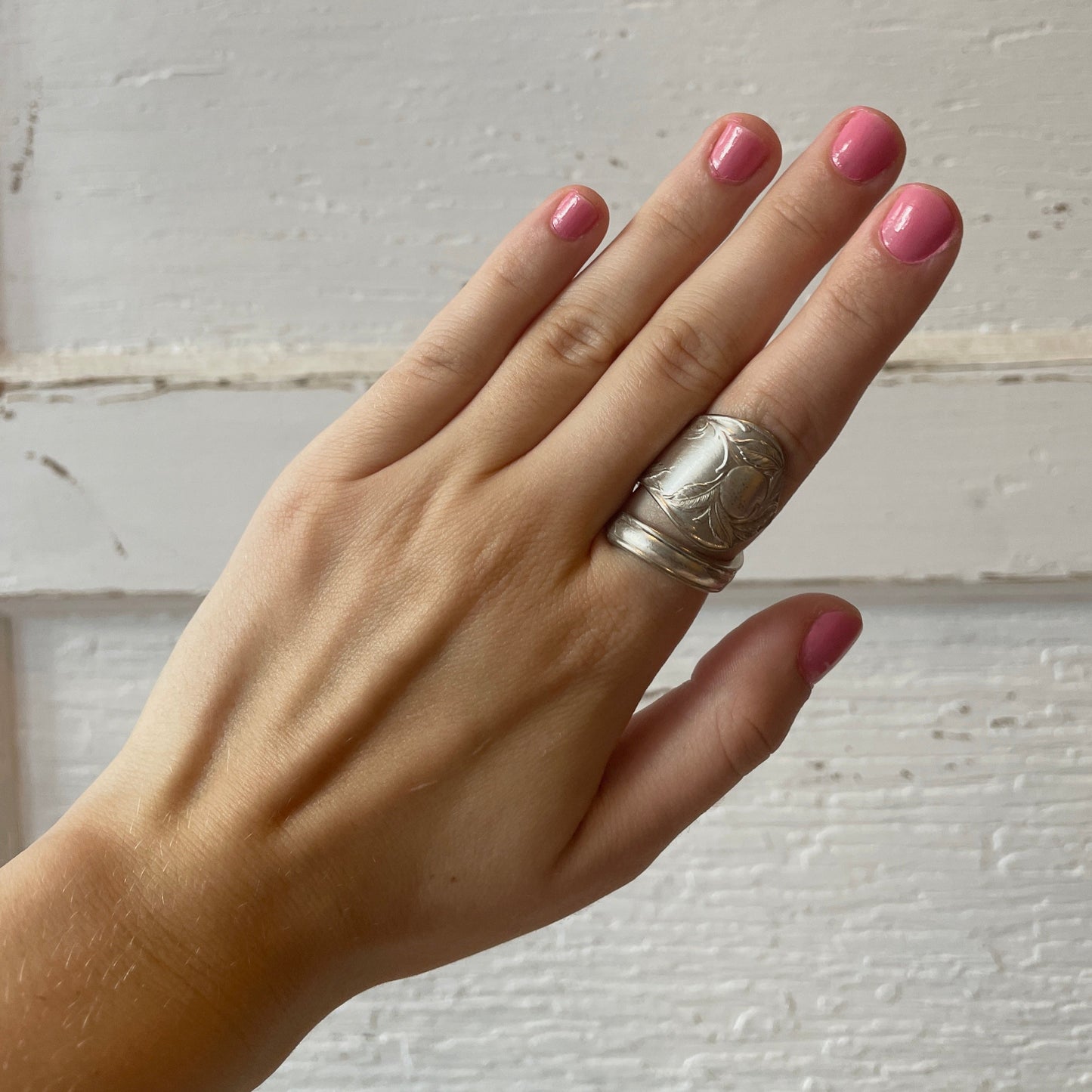 Size 7 Silver Plated Ring