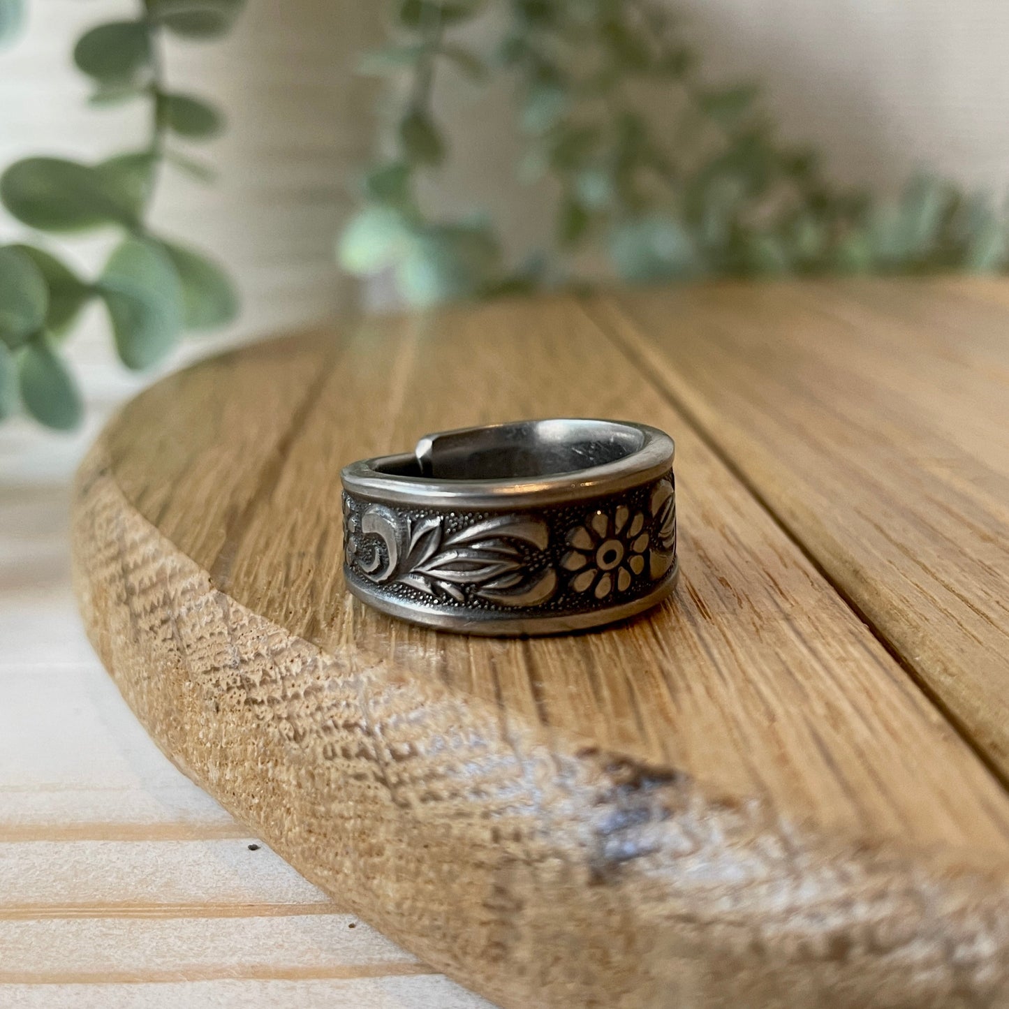 Size 8 Stainless Steel Ring