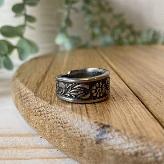 Size 8 Stainless Steel Ring